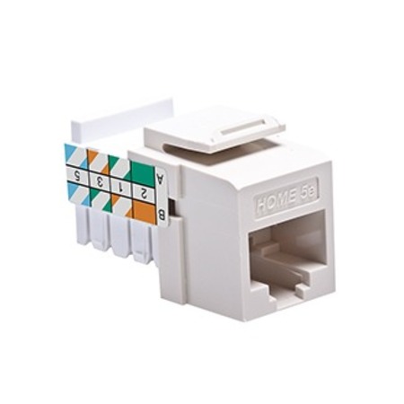 LEVITON RJ JACK AND MODULE JACK HOME5E A/B LA 5EHOM-RT5